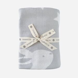 The Blueberry Hill Organic Cotton Star Moon Bunny Blanket